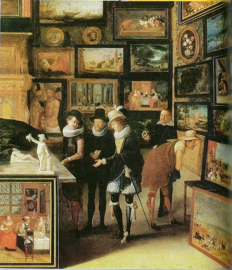 Il negozio d'arte di Jan Snellinck ad Anversa - dettaglio